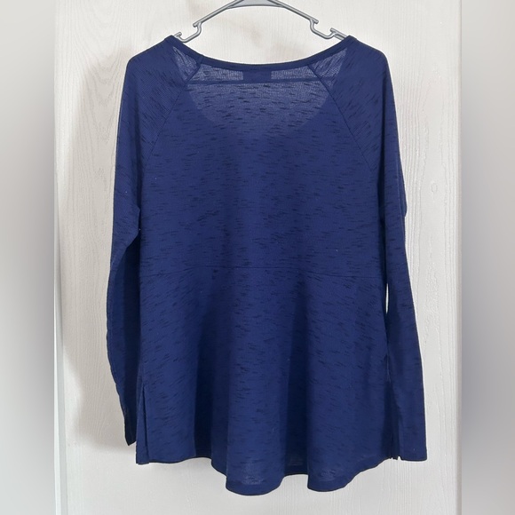 Wrangler | Deep Blue Long Sleeve Tee | Size XL - Picture 5 of 5